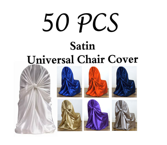 Pack of 50 - Satin Universal  Chair Cover NW
