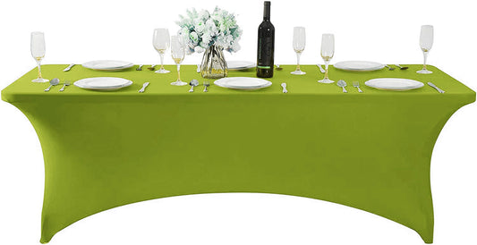 Pack of 1 Rectangular Spandex Table Cover - 4FT