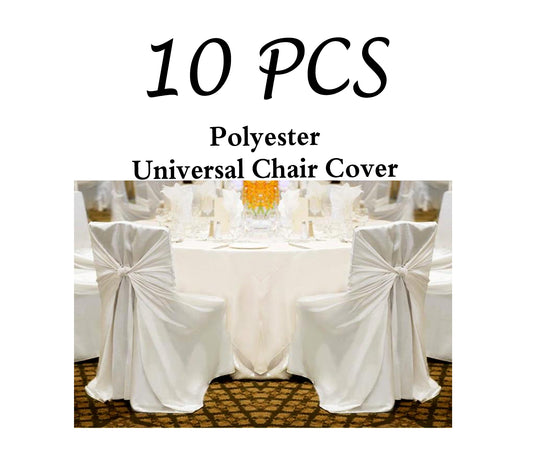 Pack of 10 - Polyester Universal Chair Cover