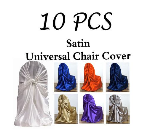Pack of 10 - Satin Universal Chair Cover NW