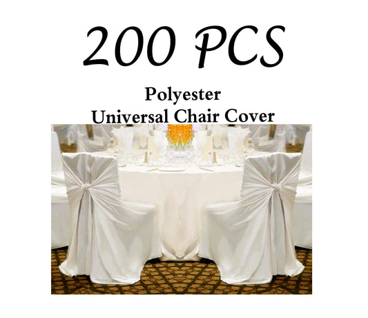 Pack of 200 - Polyester Universal Chair Cover