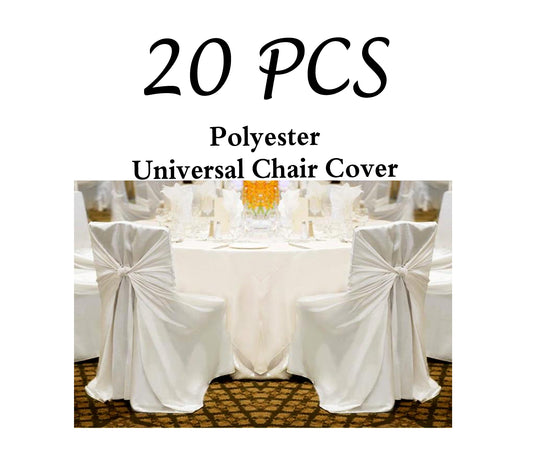 Pack of 20 - Polyester Universal Chair Cover