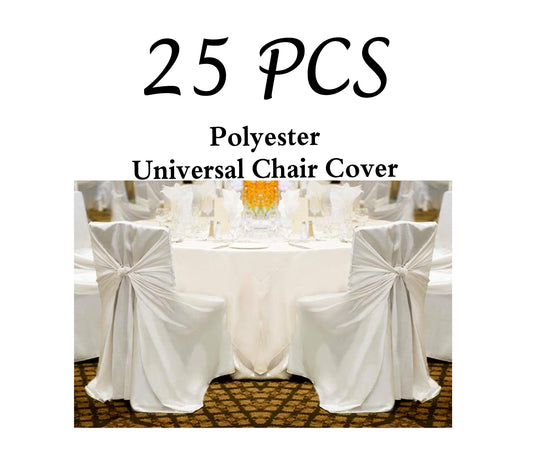 Pack of 25 - Polyester Universal Chair Cover