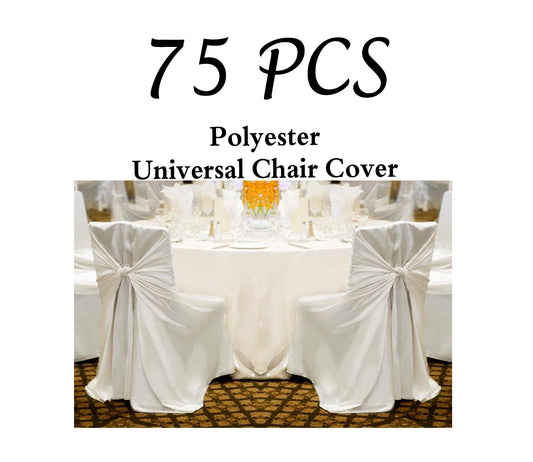 Pack of 75 - Polyester Universal Chair Cover