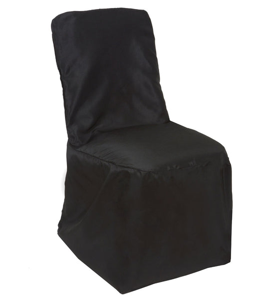 Pack of 10 - Polyester Banquet Square Top Chair Cover