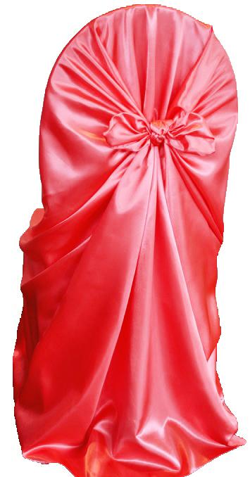 Pack of 20 - Satin Banquet Square Top Chair Cover