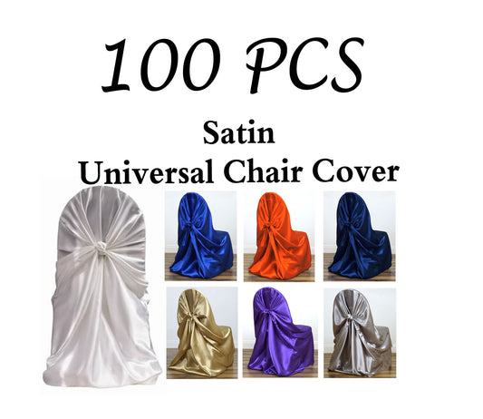 Pack of 100 - Satin Universal Chair Cover